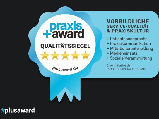 Zahnarztpraxis Ingo Töpfer erneut mit 5-Stars PraxisAward 2024 ausgezeichnet!